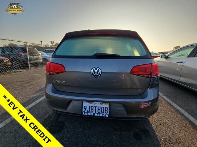 used 2016 Volkswagen e-Golf car, priced at $10,995