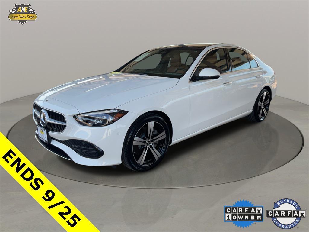 used 2025 Mercedes-Benz C-Class car, priced at $38,484