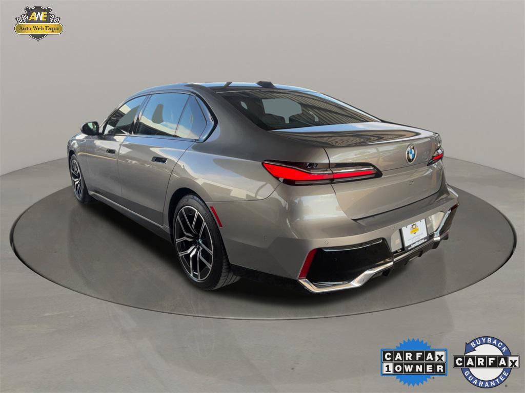 used 2024 BMW 740 car, priced at $67,634