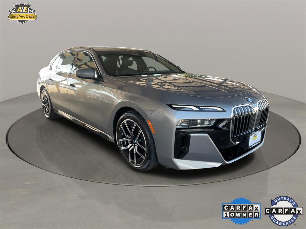 used 2024 BMW 740 car, priced at $67,634