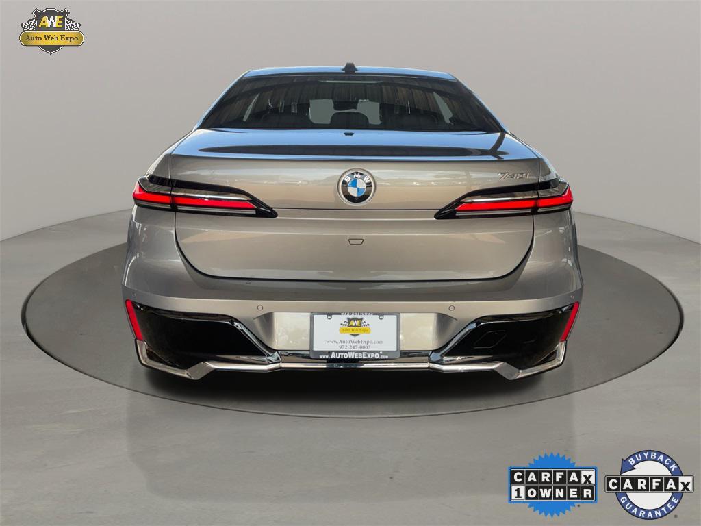 used 2024 BMW 740 car, priced at $67,634