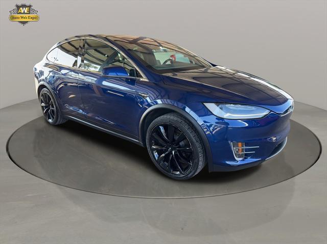 used 2020 Tesla Model X car, priced at $45,995