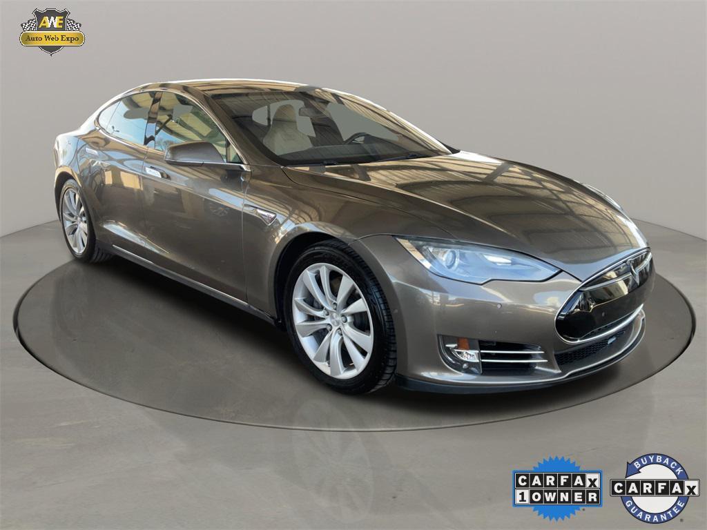 used 2015 Tesla Model S car, priced at $18,999