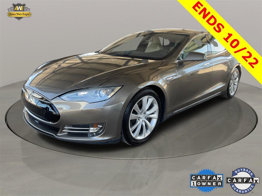used 2015 Tesla Model S car, priced at $16,988