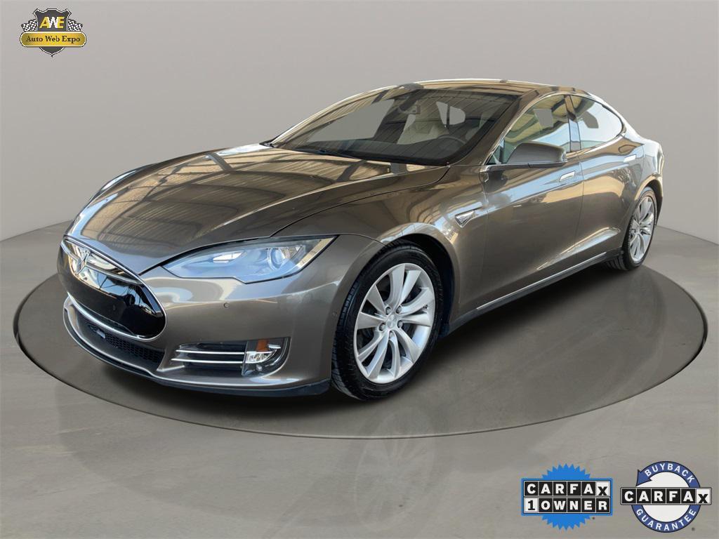 used 2015 Tesla Model S car, priced at $17,999