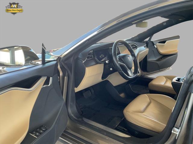 used 2015 Tesla Model S car, priced at $21,990