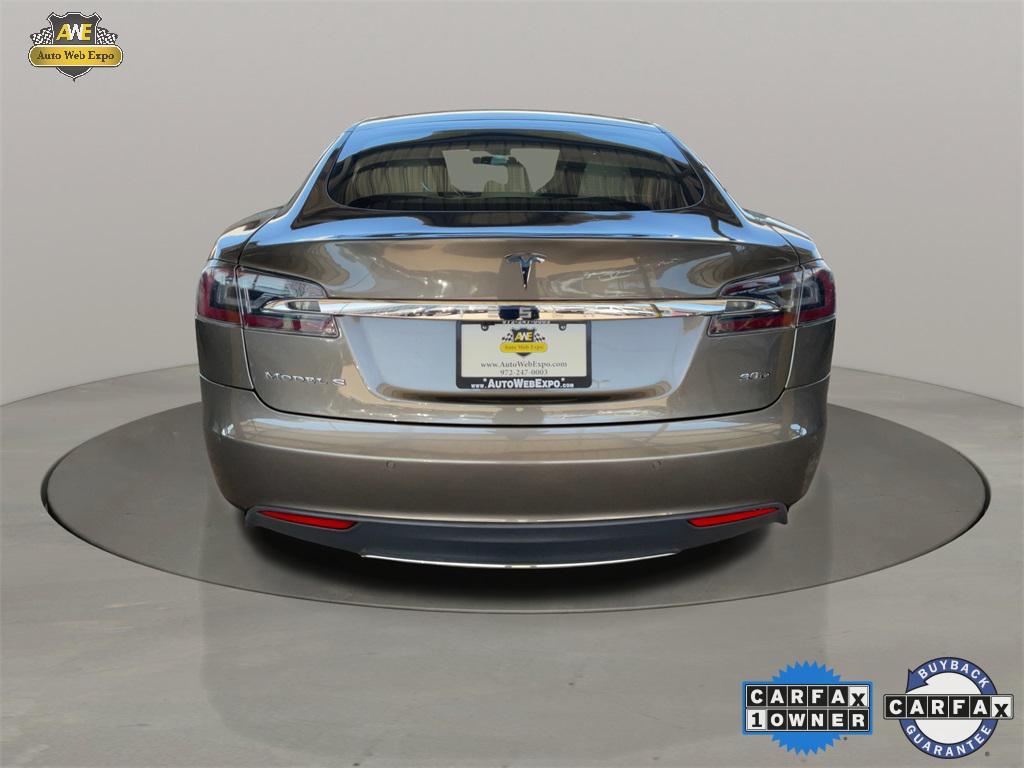 used 2015 Tesla Model S car, priced at $17,999