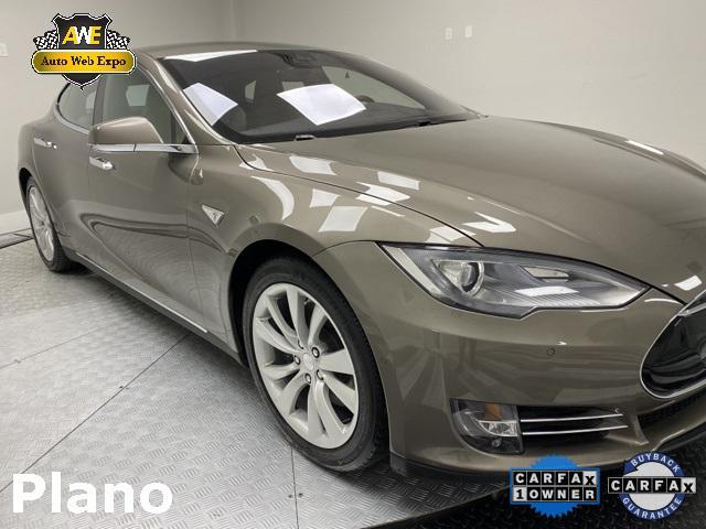 used 2015 Tesla Model S car, priced at $23,704