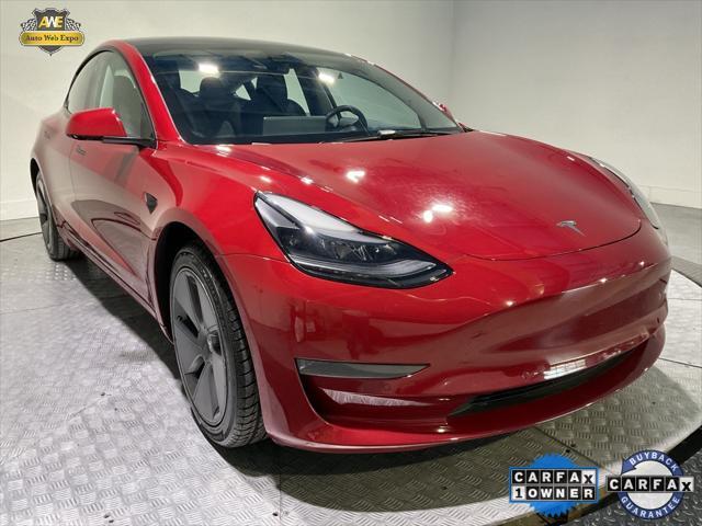 used 2022 Tesla Model 3 car, priced at $22,484