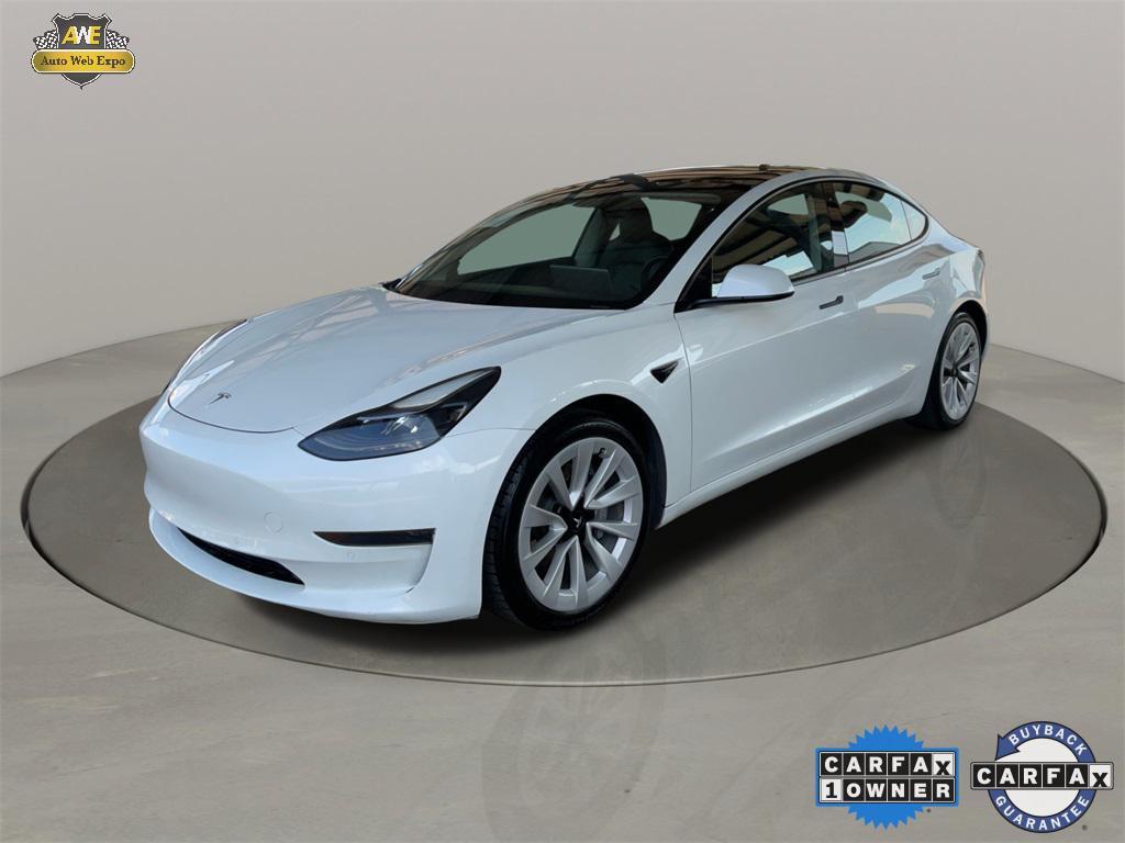 used 2021 Tesla Model 3 car, priced at $22,879