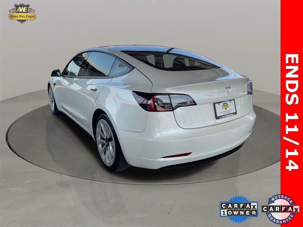 used 2021 Tesla Model 3 car, priced at $20,999