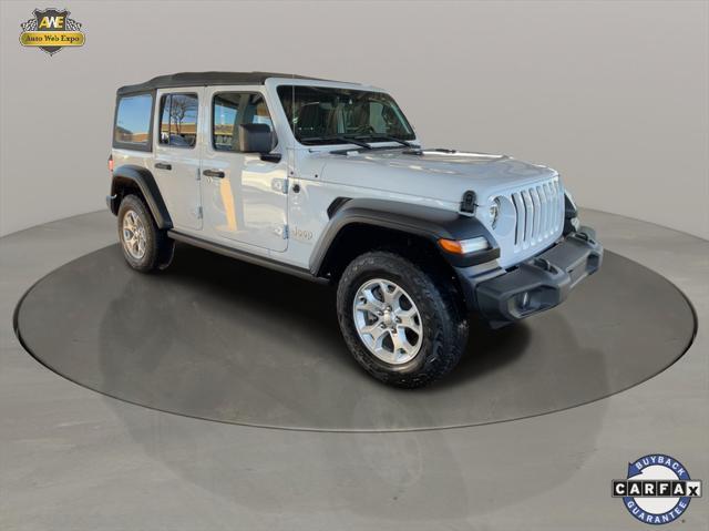 used 2021 Jeep Wrangler Unlimited car, priced at $27,988