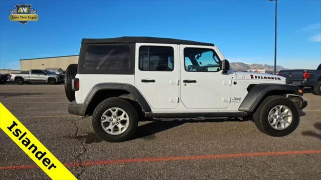 used 2021 Jeep Wrangler Unlimited car, priced at $28,995