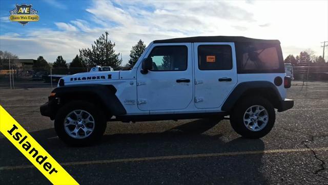 used 2021 Jeep Wrangler Unlimited car, priced at $28,995