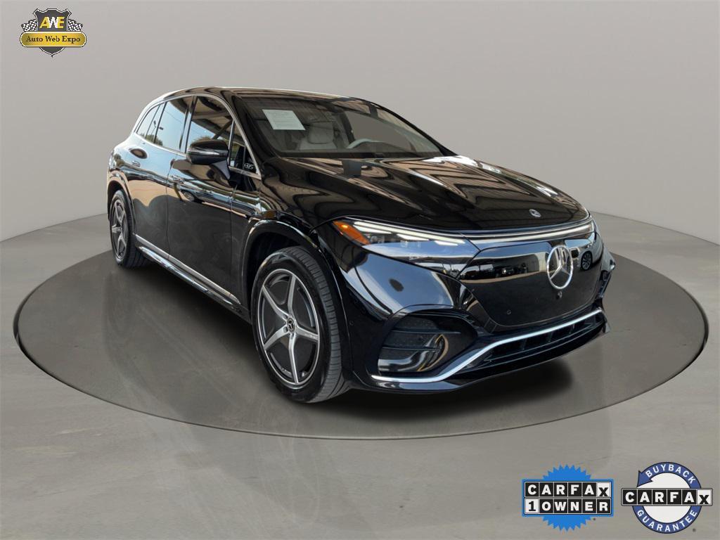 used 2023 Mercedes-Benz EQS 580 car, priced at $62,999