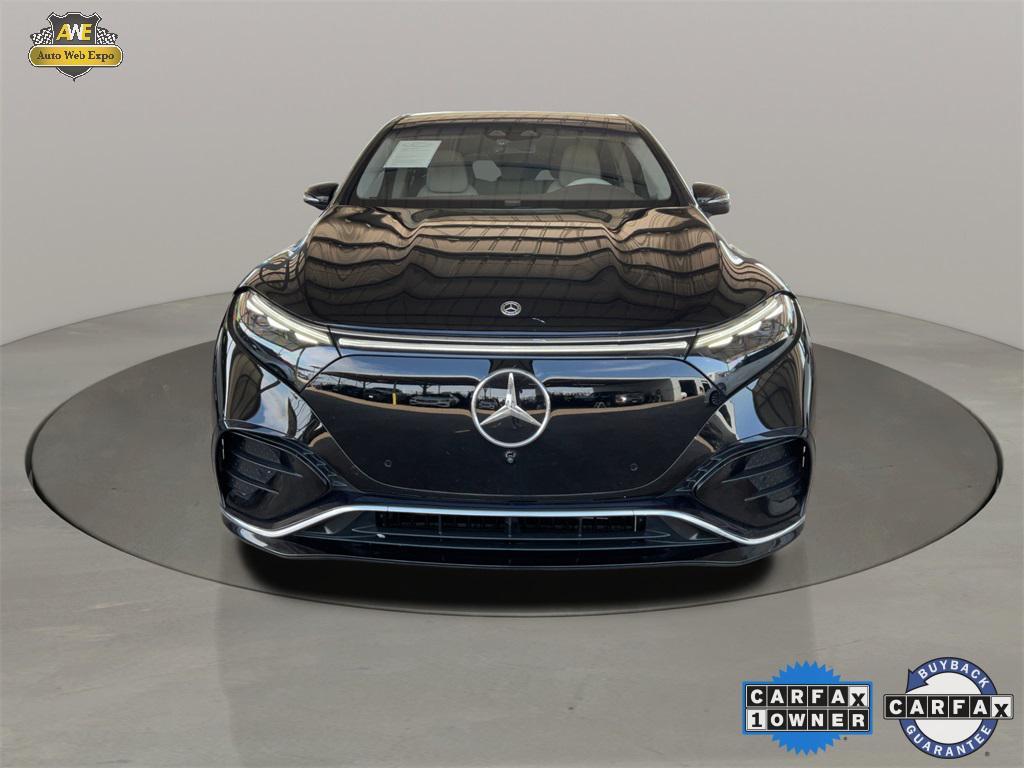 used 2023 Mercedes-Benz EQS 580 car, priced at $62,999