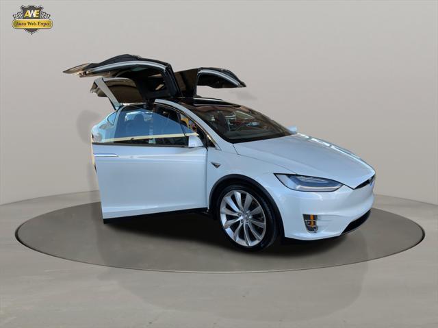 used 2017 Tesla Model X car, priced at $31,745