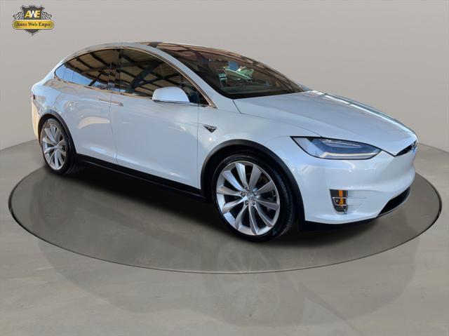 used 2017 Tesla Model X car, priced at $31,745