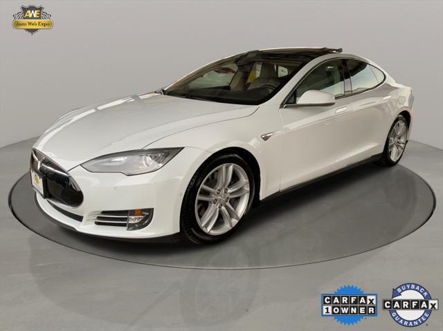 used 2015 Tesla Model S car, priced at $15,995