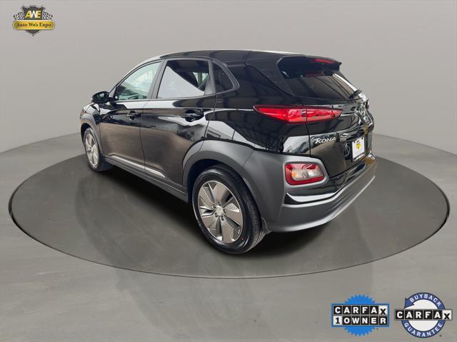 used 2021 Hyundai Kona EV car, priced at $19,995