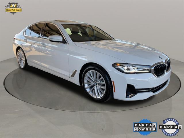 used 2021 BMW 530 car, priced at $33,995