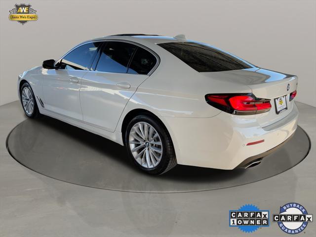 used 2021 BMW 530 car, priced at $33,995