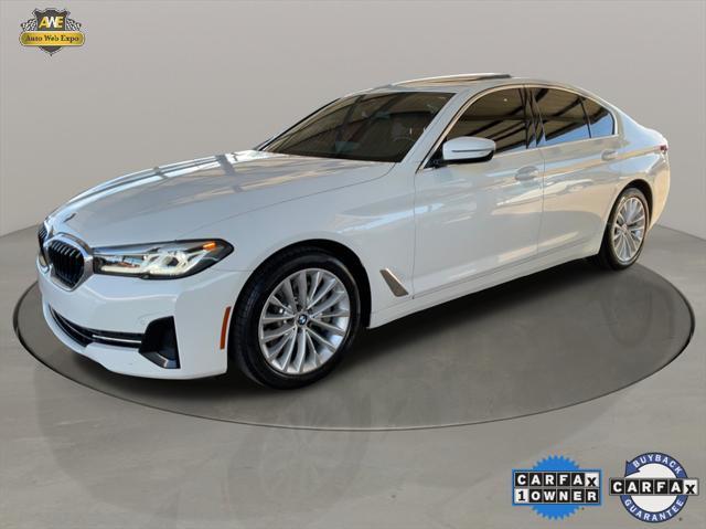 used 2021 BMW 530 car, priced at $33,995