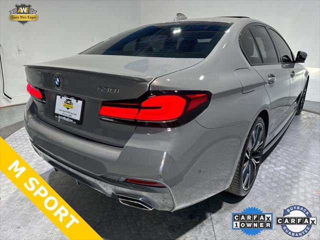 used 2021 BMW 530 car, priced at $33,988