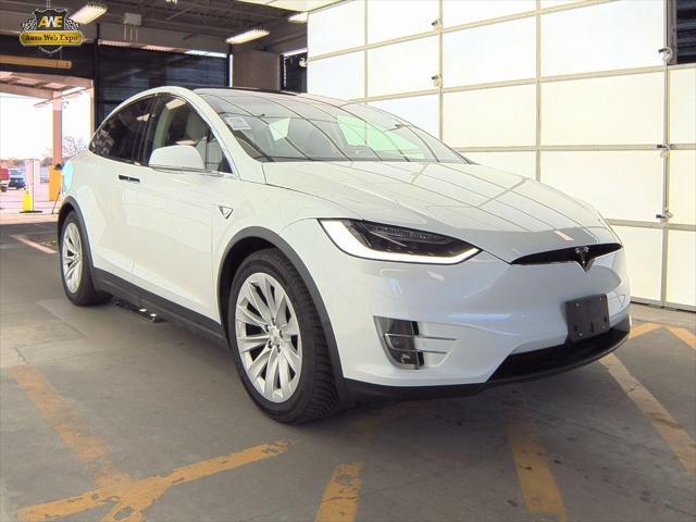 used 2017 Tesla Model X car, priced at $33,995