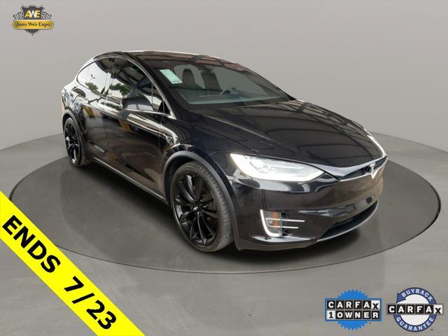 used 2017 Tesla Model X car, priced at $26,988