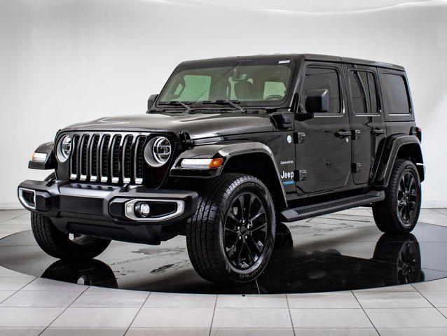 used 2021 Jeep Wrangler Unlimited 4xe car, priced at $33,998