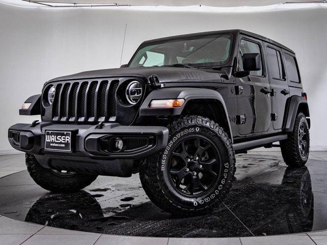 used 2021 Jeep Wrangler Unlimited car, priced at $35,498