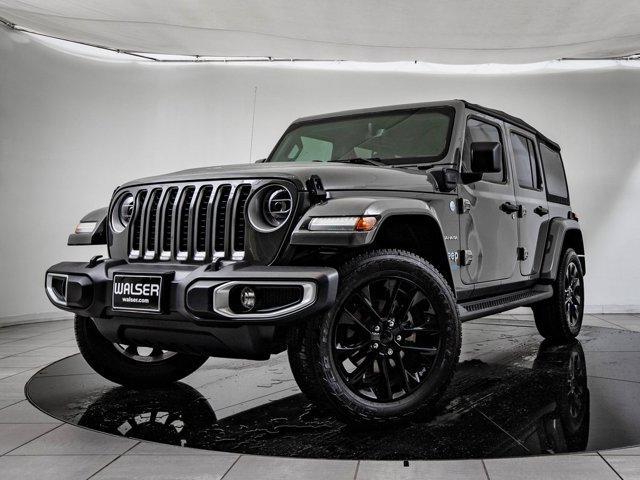 used 2021 Jeep Wrangler Unlimited 4xe car, priced at $36,898