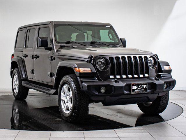 used 2021 Jeep Wrangler Unlimited car, priced at $34,998
