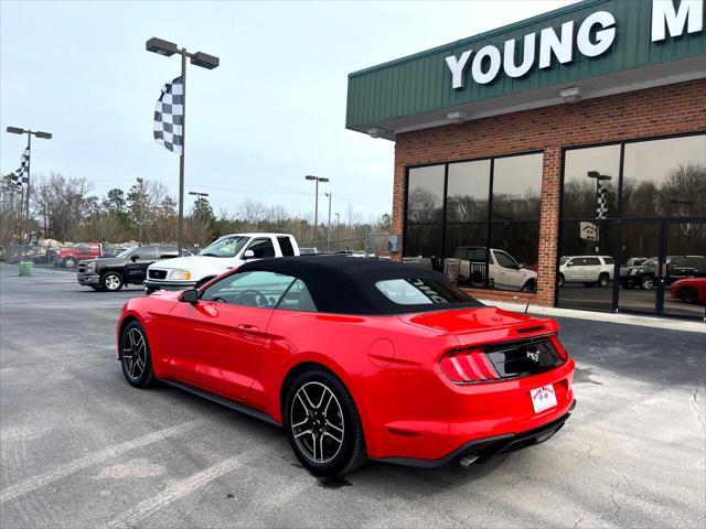 used 2020 Ford Mustang car, priced at $22,570