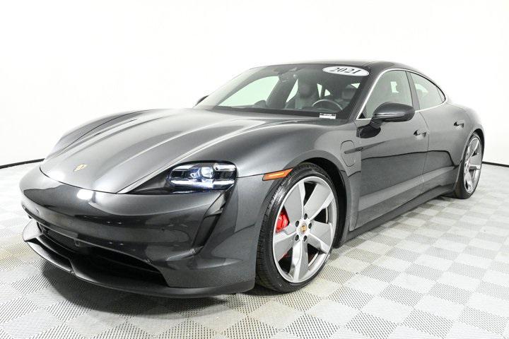 used 2021 Porsche Taycan car, priced at $67,542