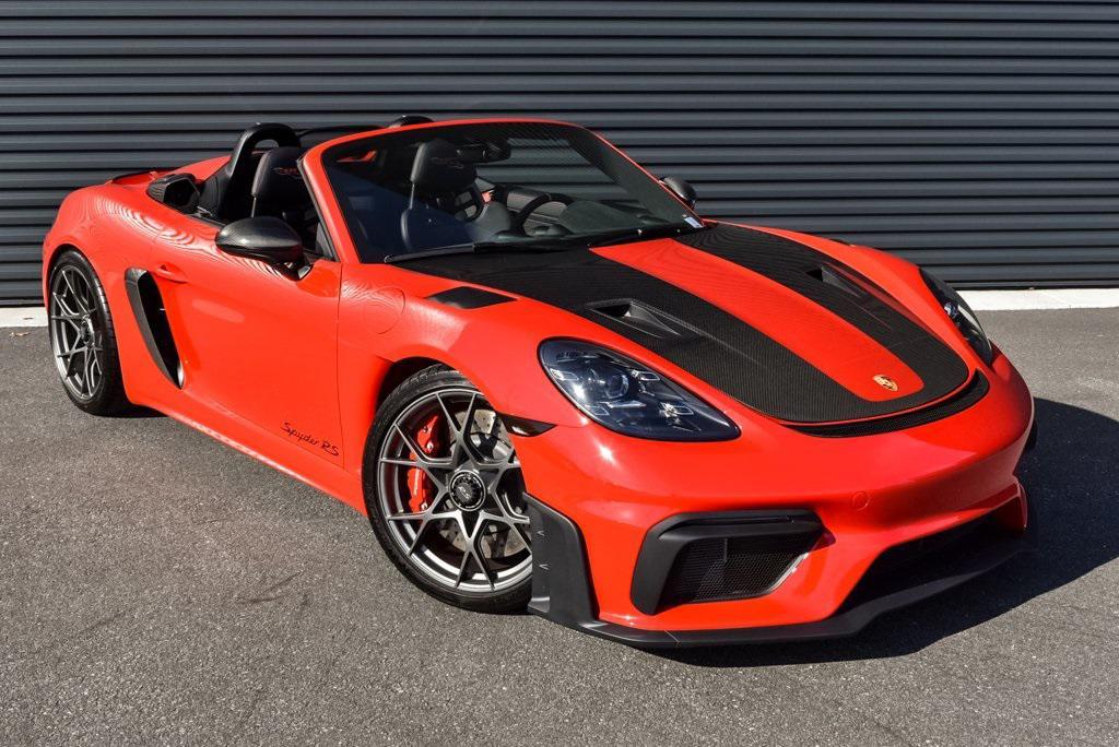 used 2024 Porsche 718 Spyder car, priced at $216,432