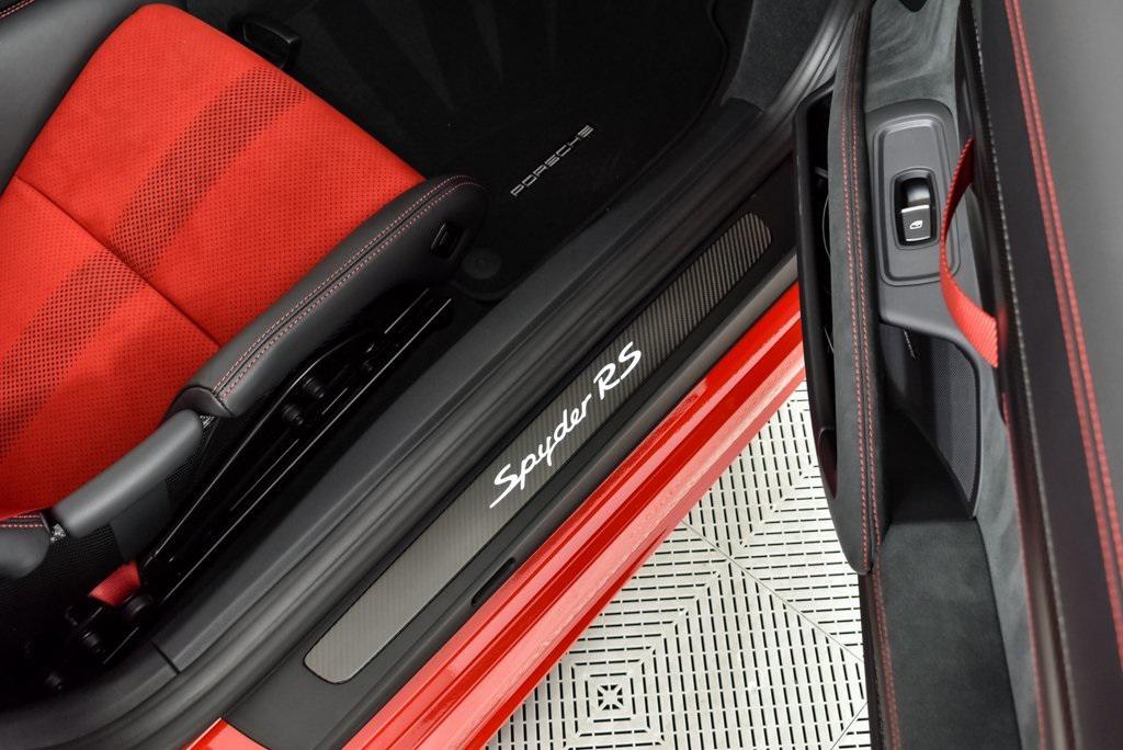 used 2024 Porsche 718 Spyder car, priced at $216,432