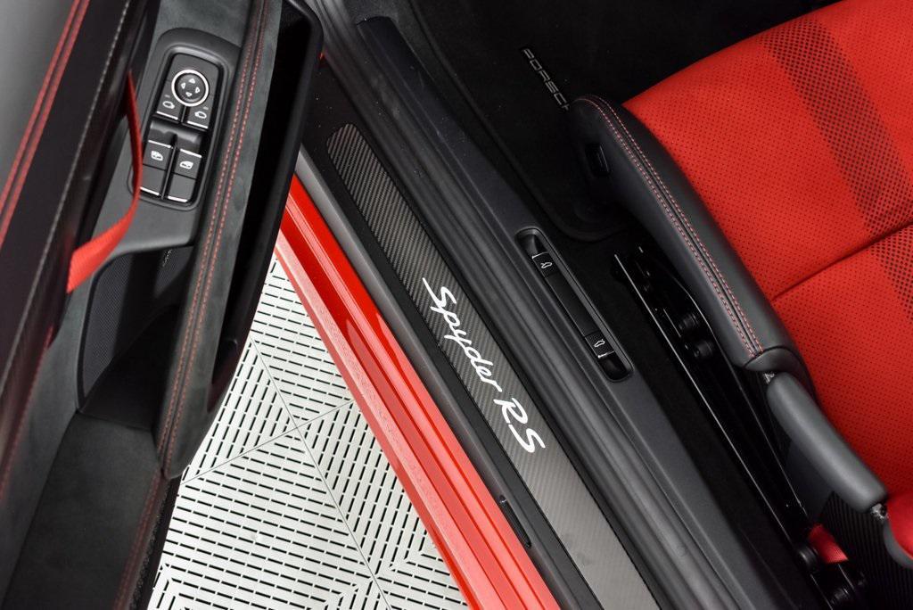 used 2024 Porsche 718 Spyder car, priced at $216,432