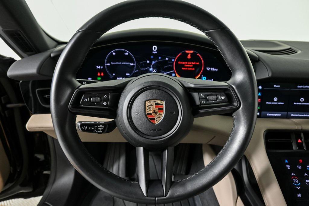 used 2024 Porsche Taycan car, priced at $78,882