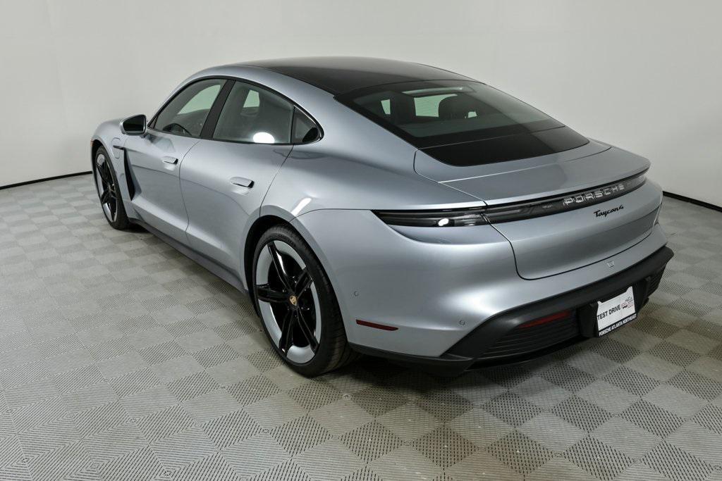 new 2025 Porsche Taycan car, priced at $139,285