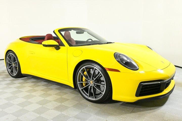 used 2022 Porsche 911 car, priced at $144,660