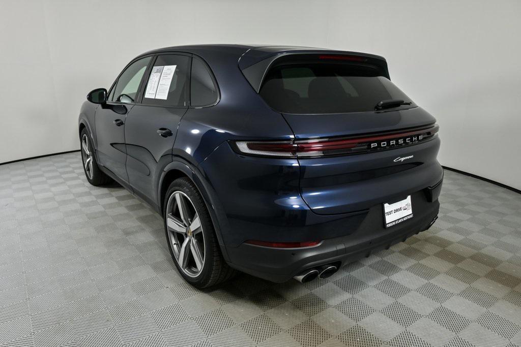 used 2024 Porsche Cayenne car, priced at $80,918