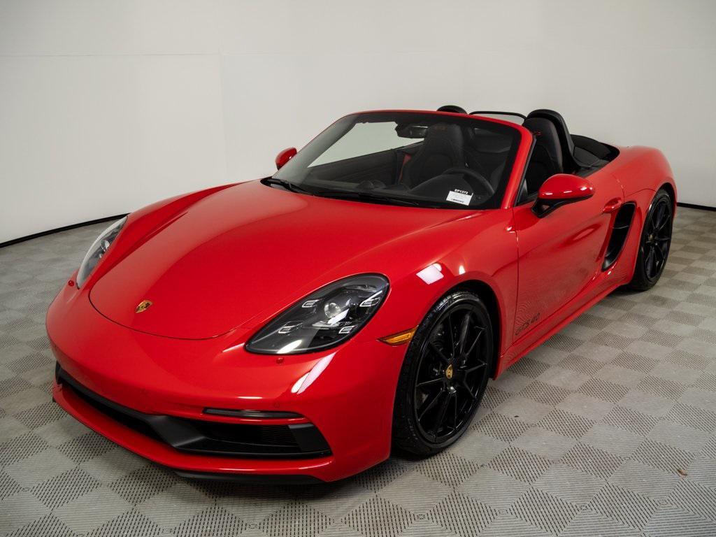new 2025 Porsche 718 Boxster car, priced at $121,205