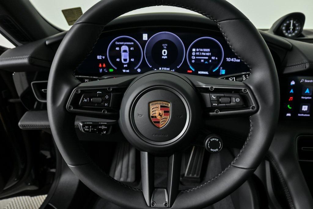 new 2025 Porsche Taycan car, priced at $138,715