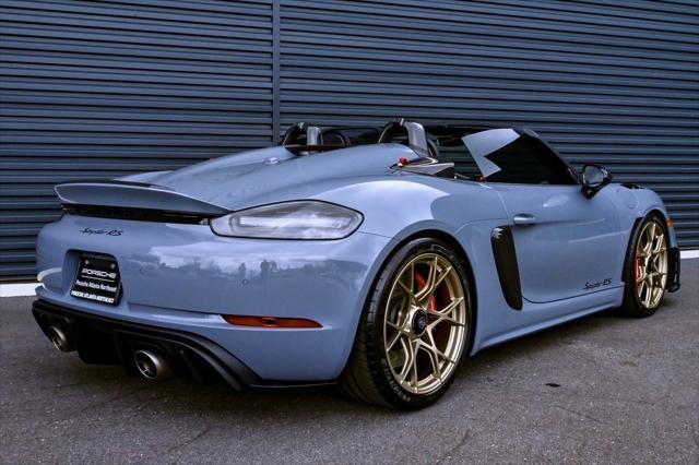 used 2025 Porsche 718 Spyder car, priced at $229,900