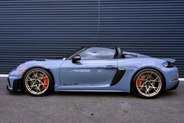 used 2025 Porsche 718 Spyder car, priced at $229,900