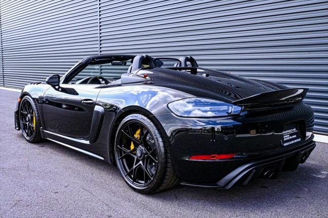 used 2025 Porsche 718 Spyder car, priced at $219,900