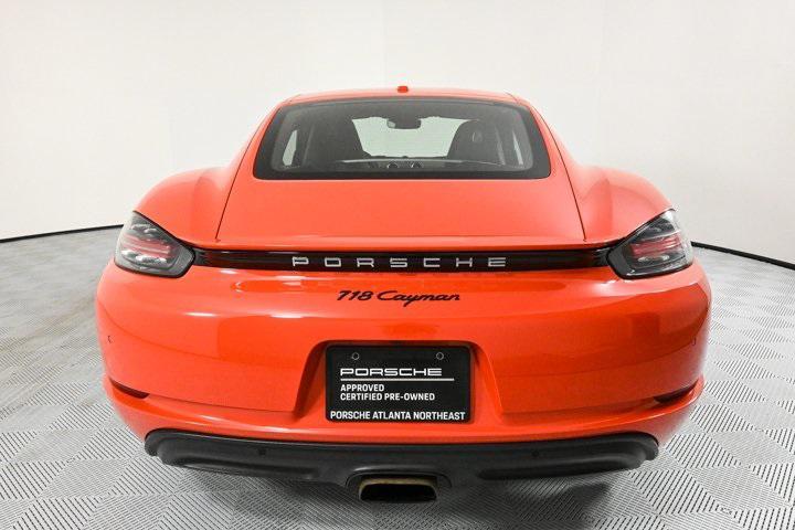 used 2018 Porsche 718 Cayman car, priced at $49,900