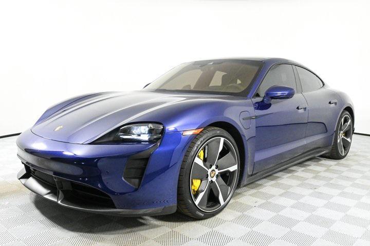 used 2021 Porsche Taycan car, priced at $110,900